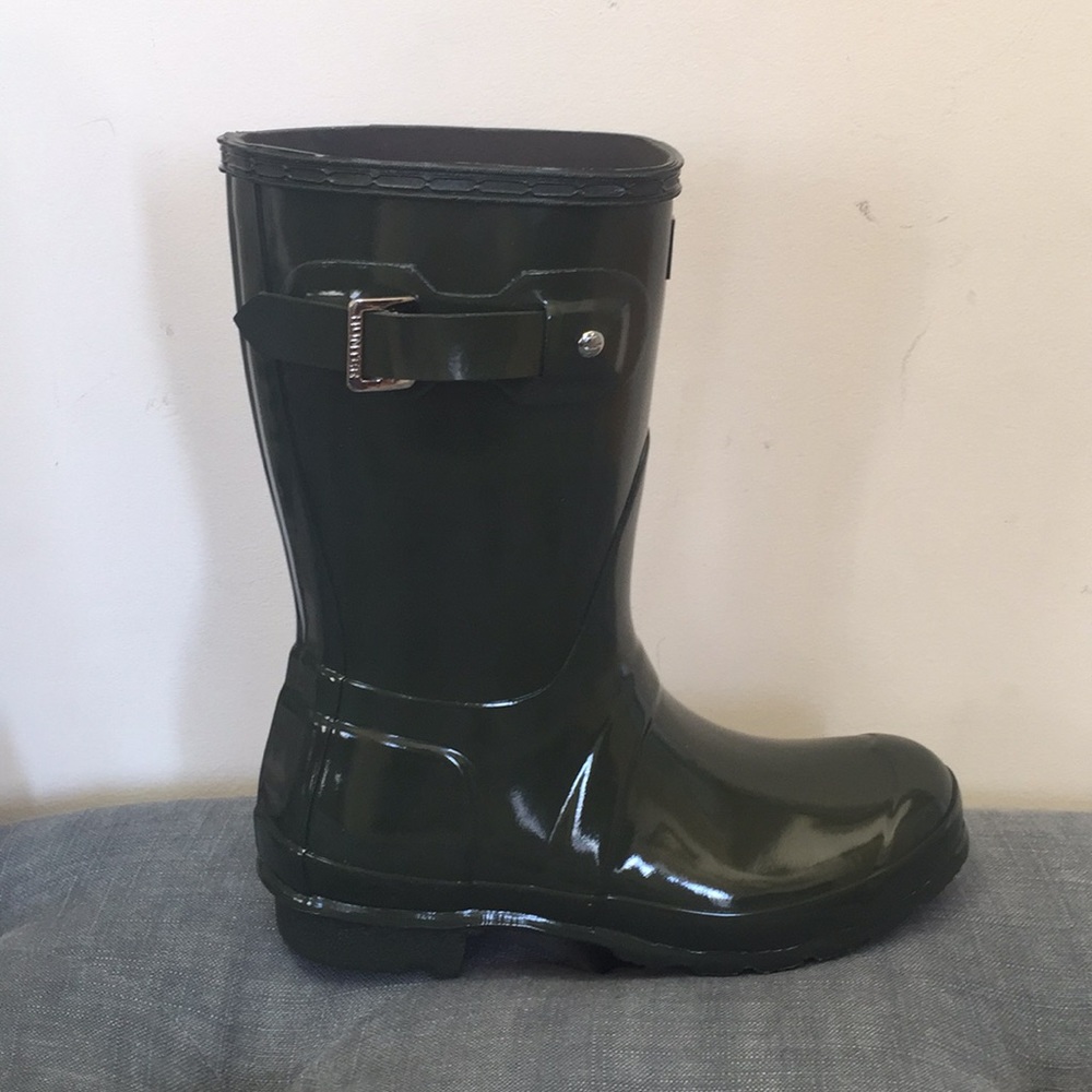 Hunter Short Gloss Boots